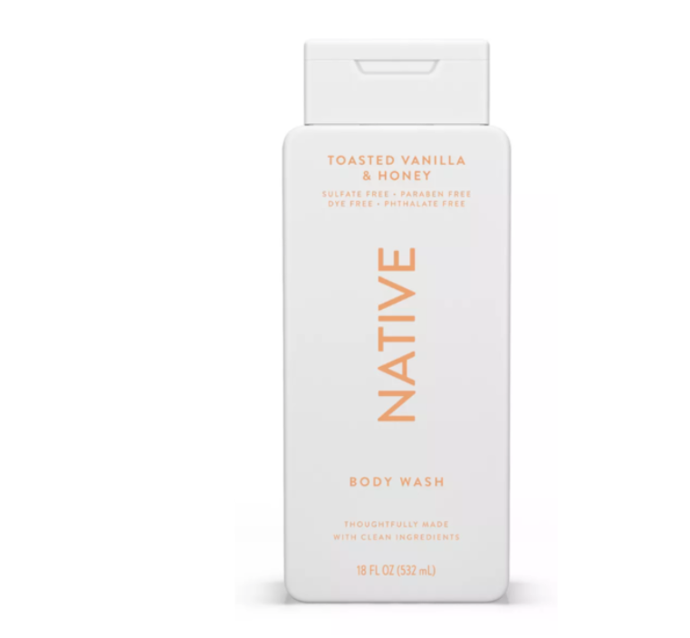 Native Toasted Vanilla & Honey Body Wash