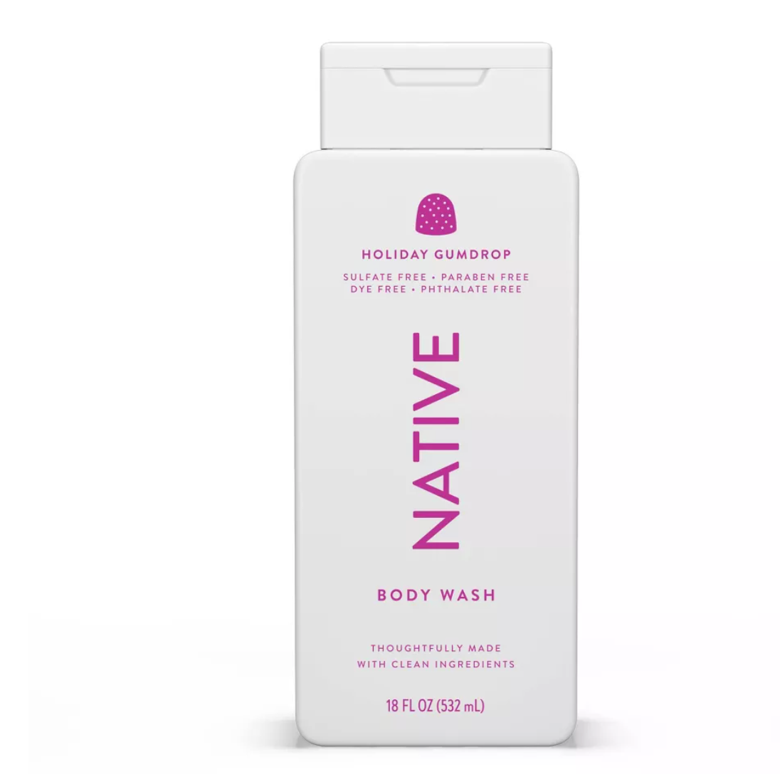 Native Holiday Gumdrop Body Wash