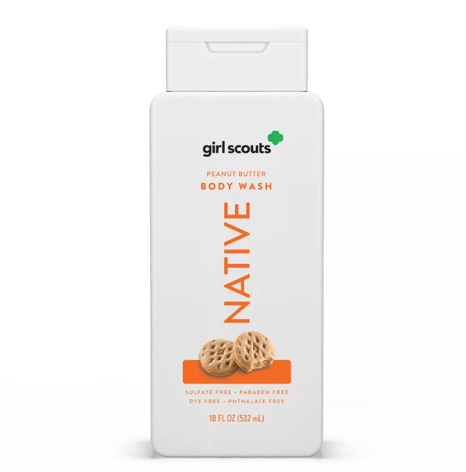 Native Peanut Butter Body Wash