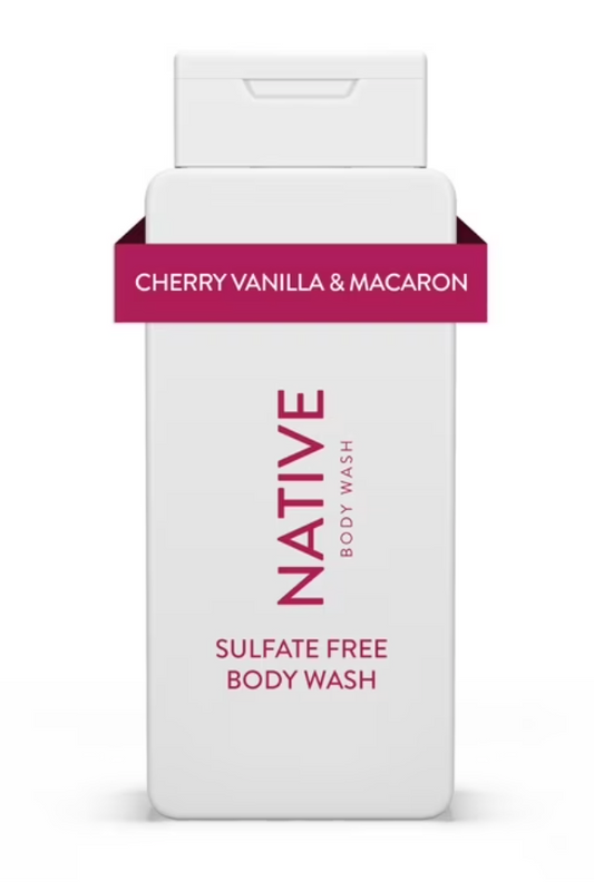 Native Cherry n Vanilla Macaron Body Wash