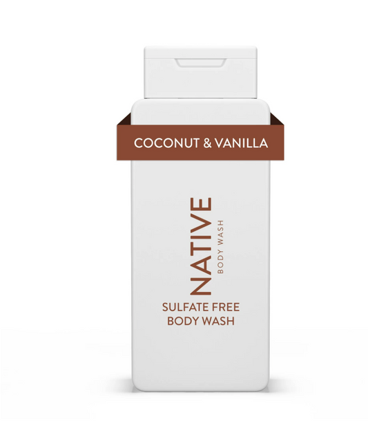 Native Coconut and Vanilla  Body Wash