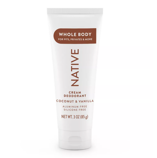 Native Coconut & Vanilla Hand Whole Body Deo Cream