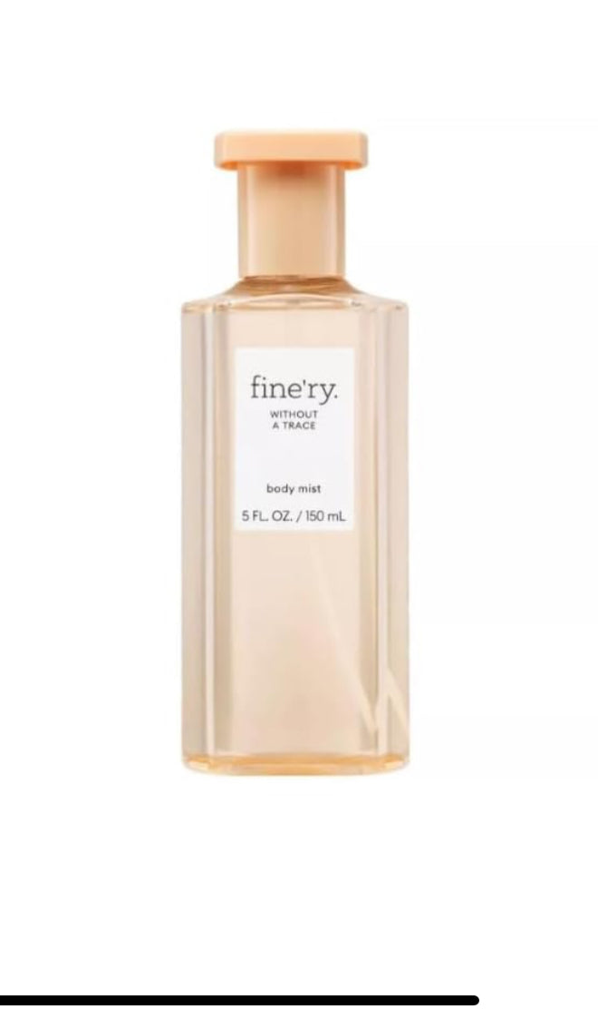 Finer'y Without a trace body mist